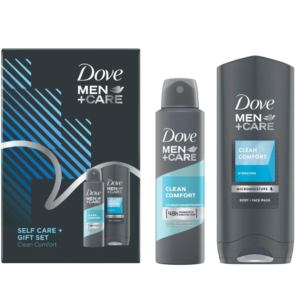 DOVE Men+Care Clean Comfort ajándékcsomag férfiaknak