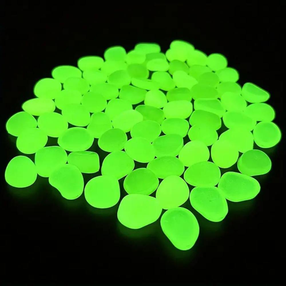 100db-os fluoreszkáló kavics - Több színben