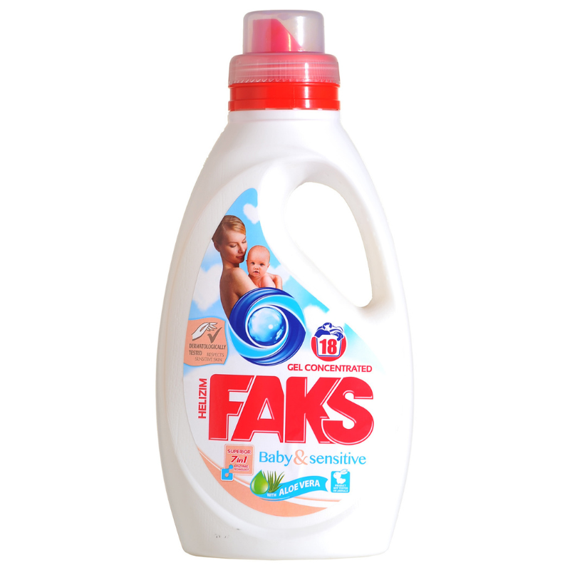 Mosószer FAKS Gel Color 900ml Baby