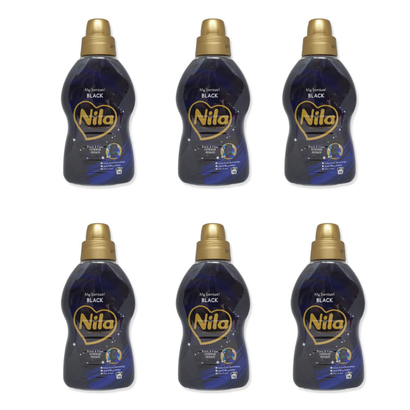 Mosószer NILA 900ml Black 6db-os