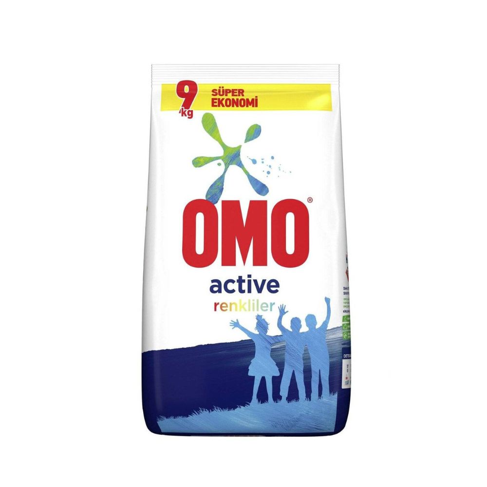 Omo Active Mosópor Színes 9kg – Hatékony és Kíméletes Megoldás Színes Ruháidnak