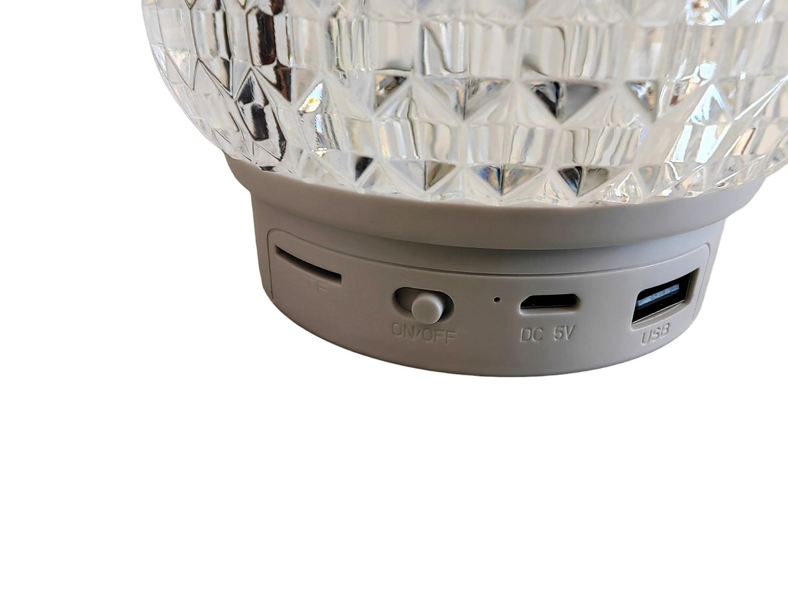 GIBOX G5S 2in1 kristály alakú okos lámpa Bluetooth hangszóróval