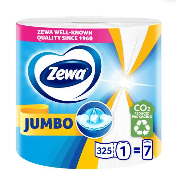 Zewa Jumbo White 2 rétegű papírtörlő