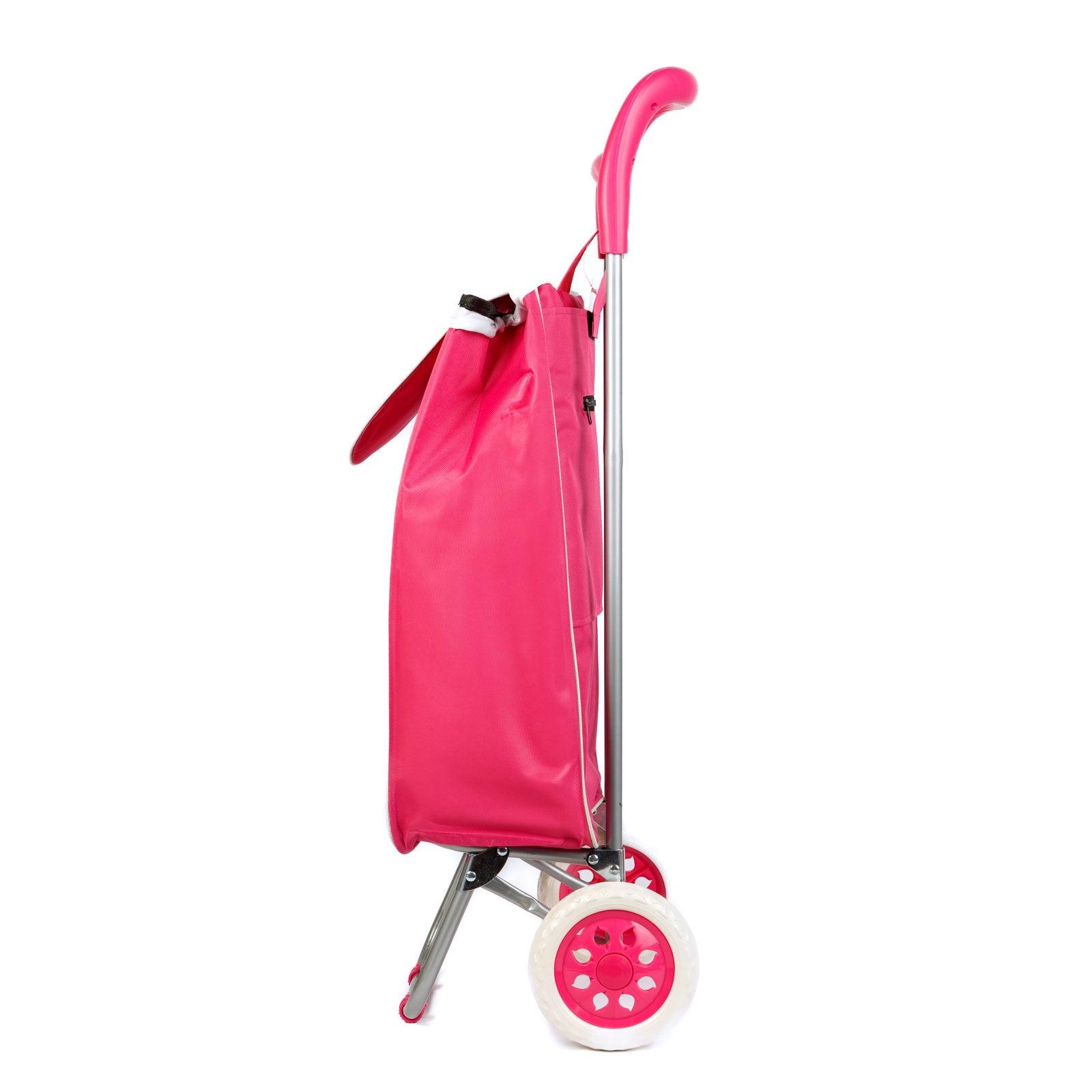 Húzható bevásárlótáska kerekekkel – 5 szín – 94x35x26 cm – poliészter