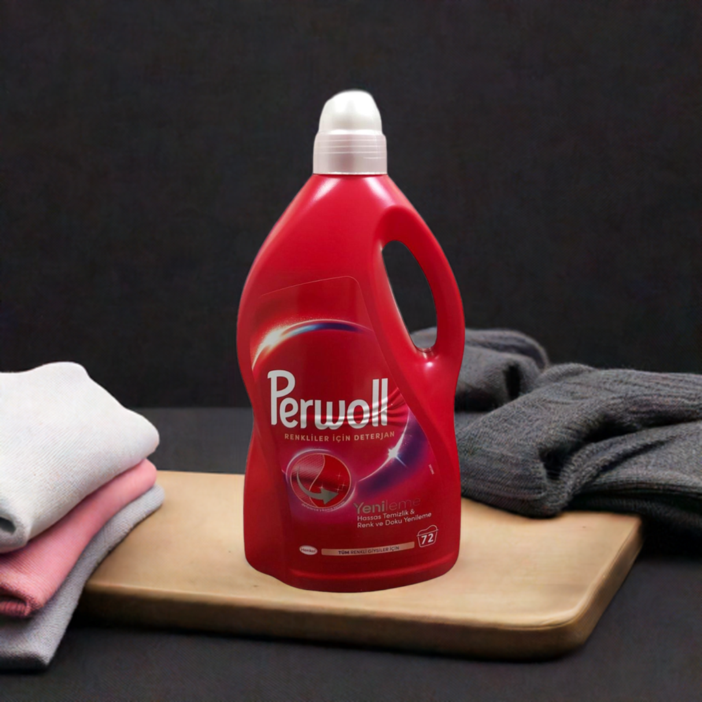 Perwoll Renew & Repair Kímélő Mosógél Színes 4L 80 mosás – Ruhák Megújítása És Védelme