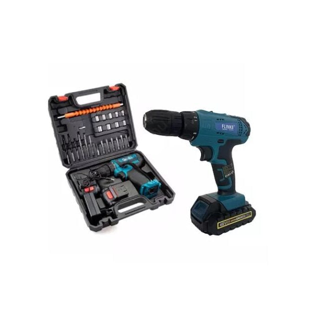 FK-8003 Akkus Ütvecsavarozó - 48V, 40 db Tartozék