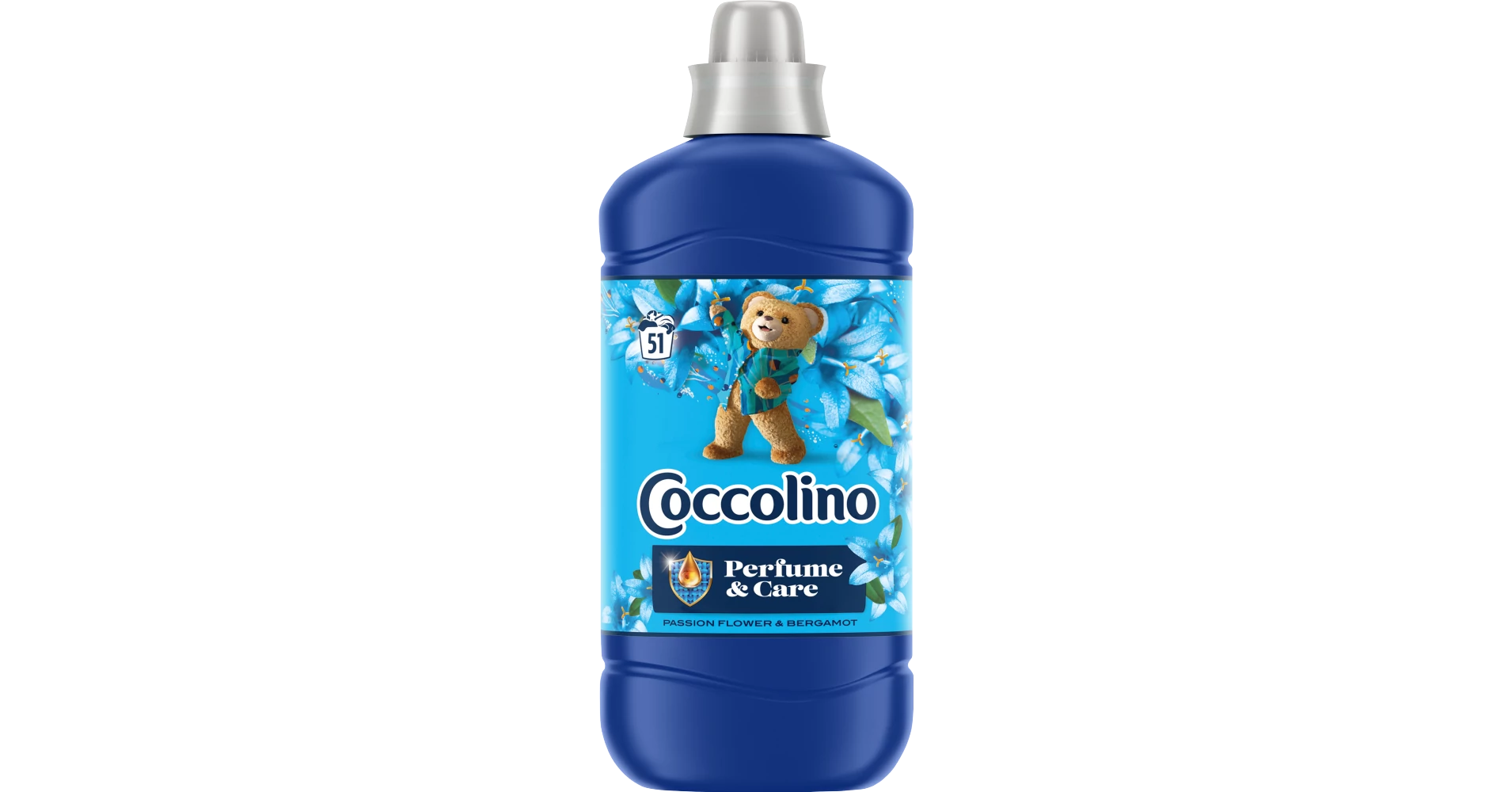Coccolino Perfume & Care Passion Flower & Bergamot öblítő 1450 ml (58 mosás)