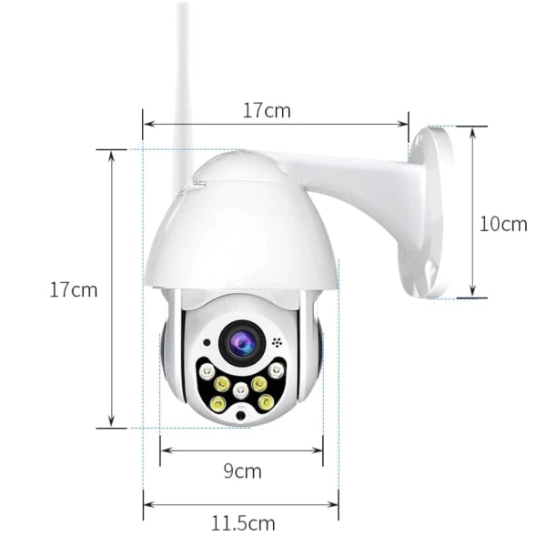 Wifi IP Kültéri Térfigyelő Kamera Onvif 21P