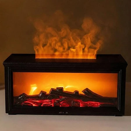 Ultrahangos aroma diffúzor Kandallo hatású, 280 ml