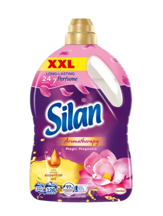 Silan Aromatherapy XXL Öblítő - Magic Magnolia Illattal, Hosszantartó Illatélmény és Puhaság