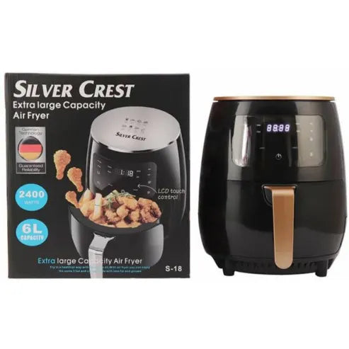 Newline AirFryer 6 L Digitális kijelzős olaj nélküli légkeveréses sütő, fritőz