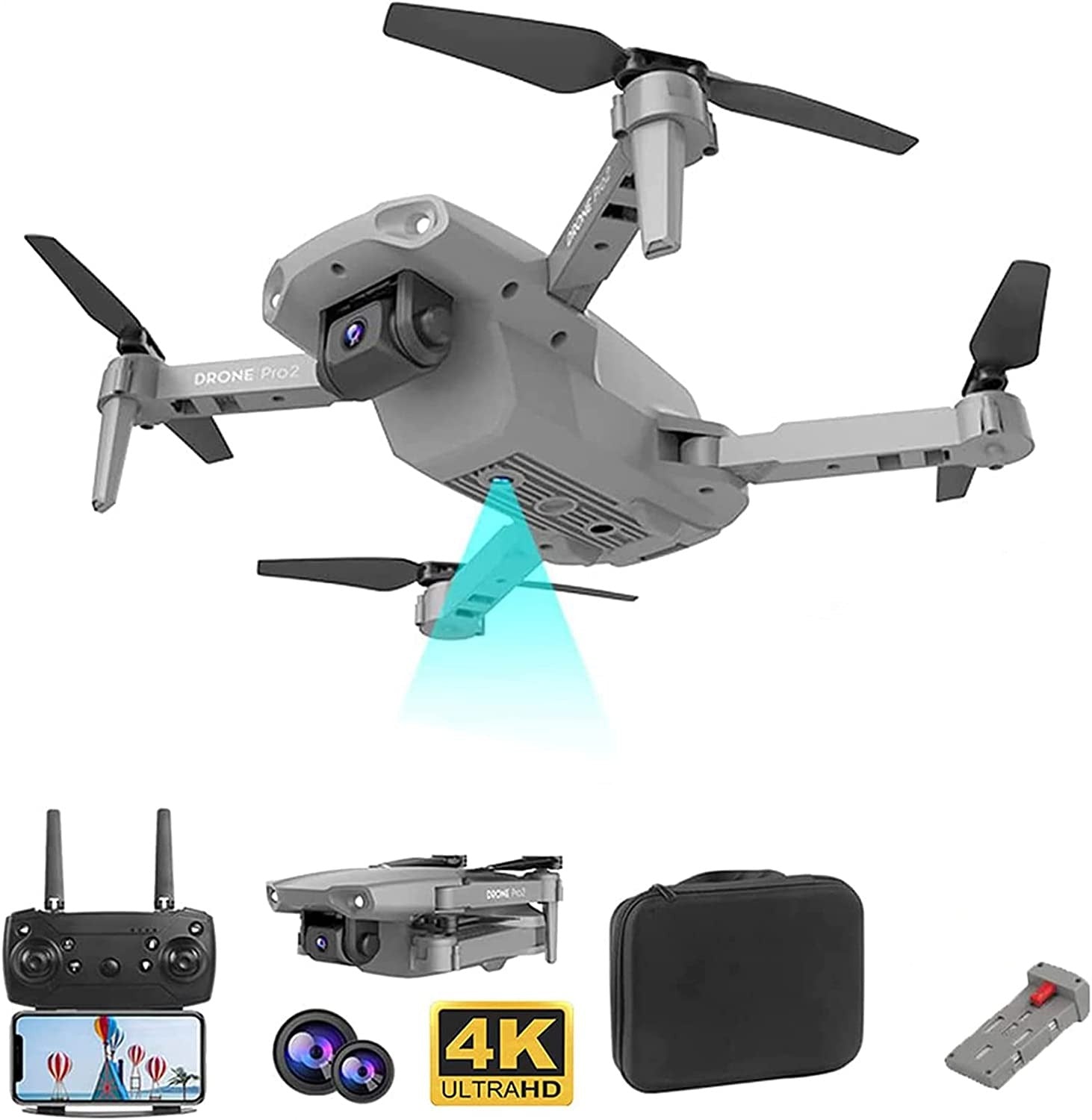 E99 összecsukható 4k drón +táska