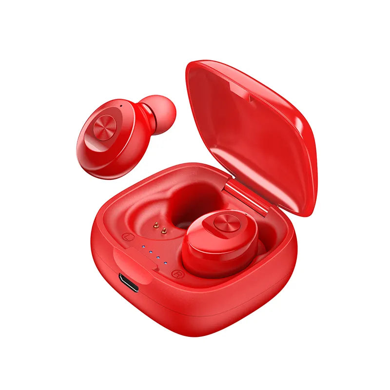 XG12 TWS 5.0 Piros vezeték nélküli fülhallgató Android/iOS beépitett mikrofon
