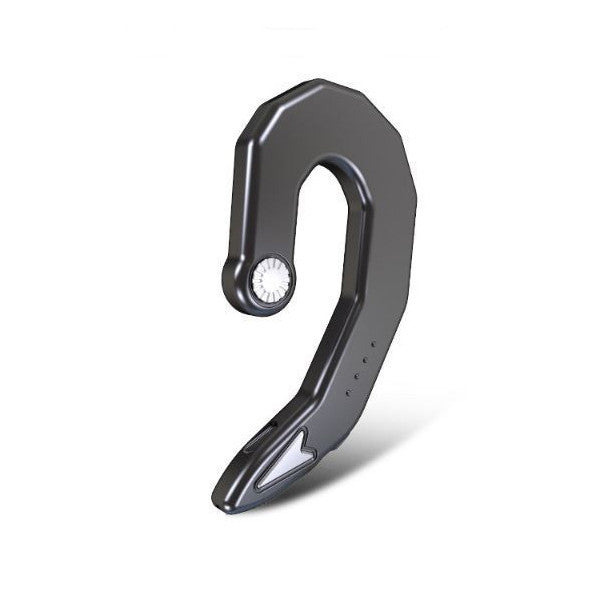 Fekete Diselja fülhallgató, ergonomikus kialakítás, formabontó stílus